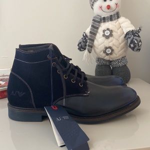 ARMANI JEANS
Boots, Blue, Size 45